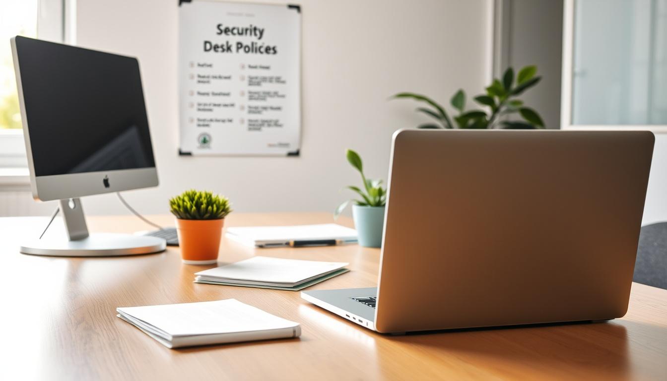 Sauberer Arbeitsplatz und Datenschutz